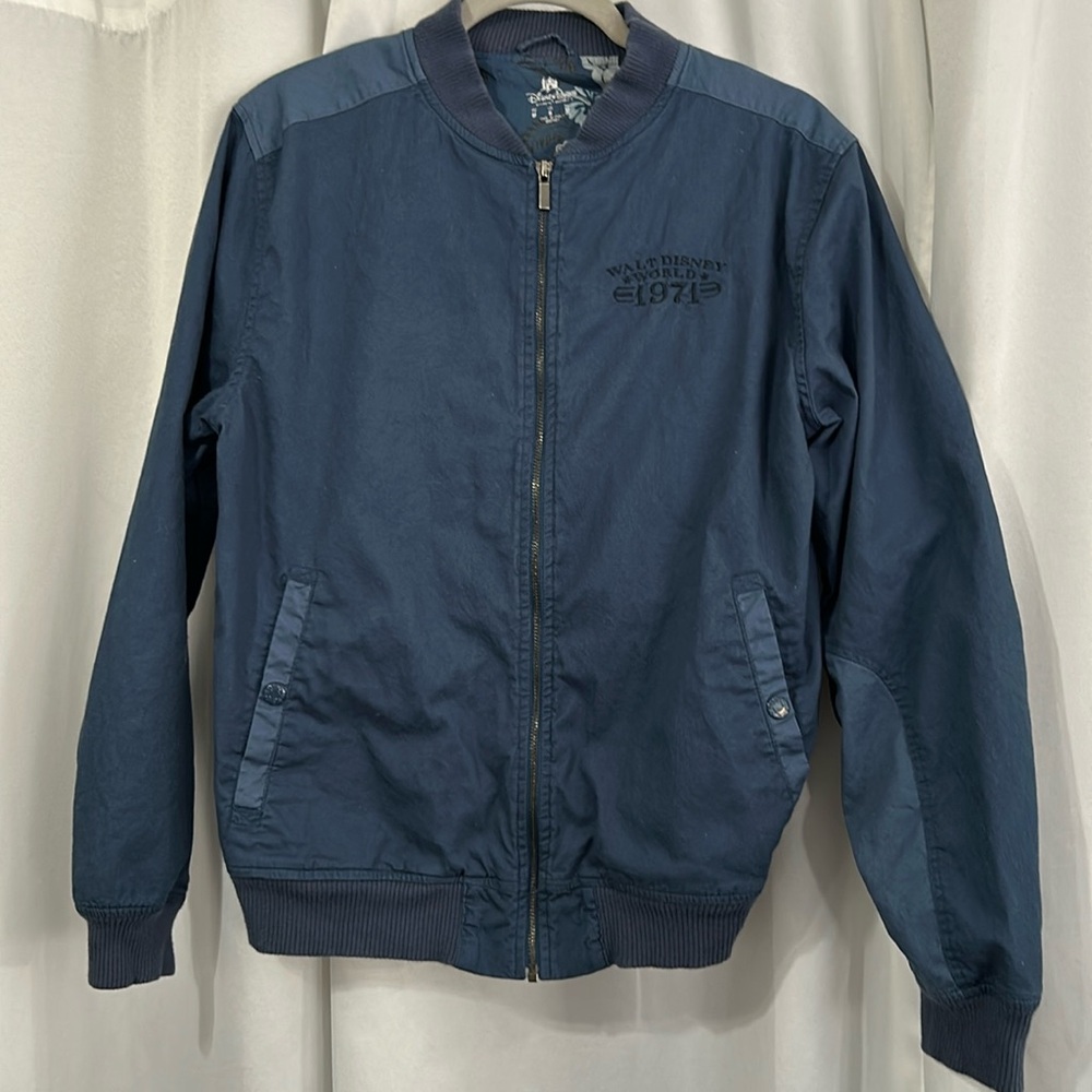 Disney Parks Walt Disney World 1971 Men’s Blue Bomber Jacket